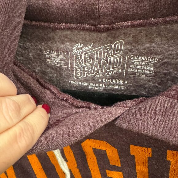 Virginia Tech hoodie sweatshirt XXL - Picture 2 of 2